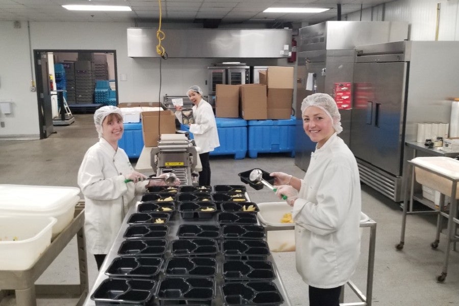 Dietetic interns tapped to prepare meals for the community at Second